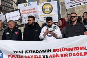 İstihdam Talepli Etkinlik ve Basın Açıklaması