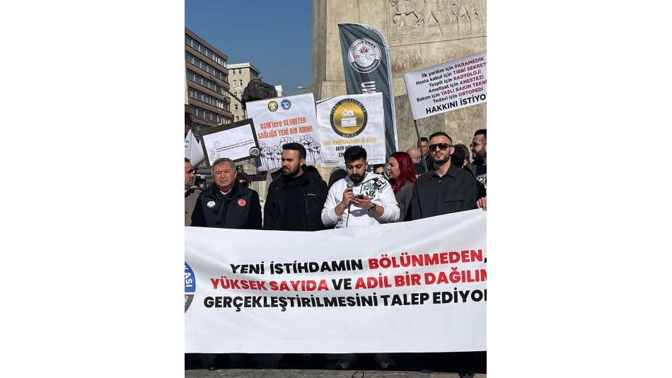 İstihdam Talepli Etkinlik ve Basın Açıklaması