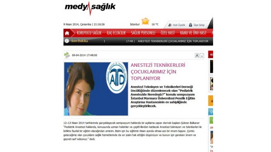 Pediatrik Anestezide Neredeyiz?