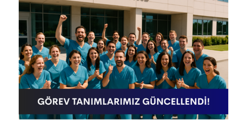 Görev Tanımlarımız Resmi Gazete'de Yayımlandı
