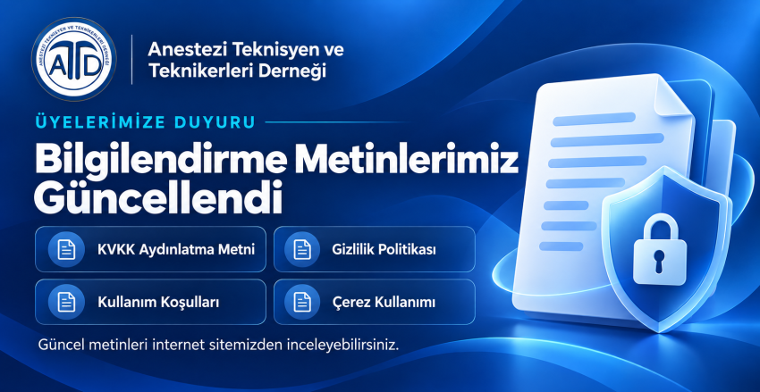 Kişisel Verilerinizin Güvenliği ve Şeffaflık Politikamız Yenilendi