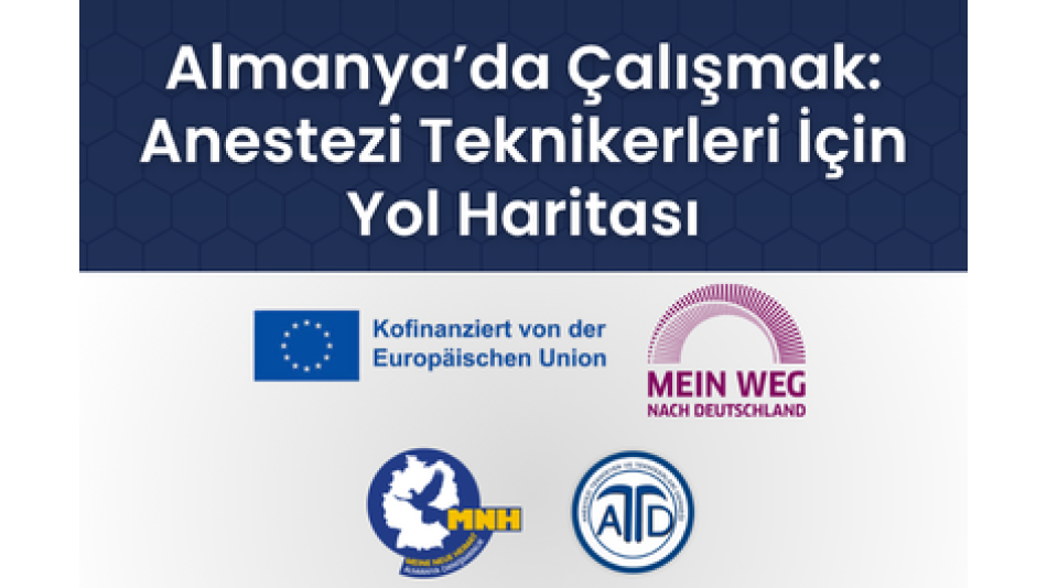 Webinar: Almanya’da Çalışmak: Anestezi Teknikerleri İçin Yol Haritası